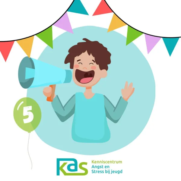 Kenniscentrum Angst en Stress bij jeugd bestaat 5 jaar!